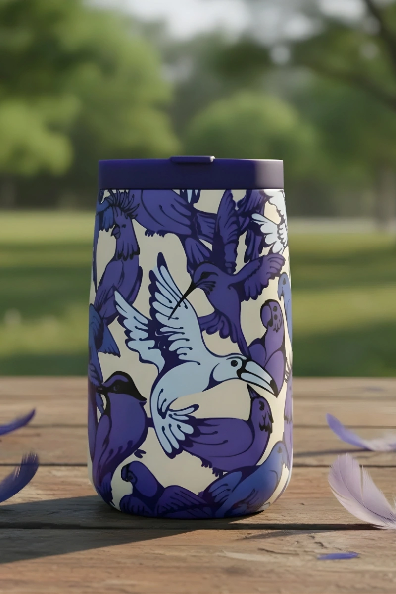 FARM - COPO TERMICO FARM VIAJANTE AZUL 450ML - 78331353