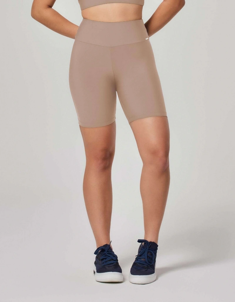 Vestem - Almond Beige Shape Up Sense Shorts - BER264.ESS.C0707