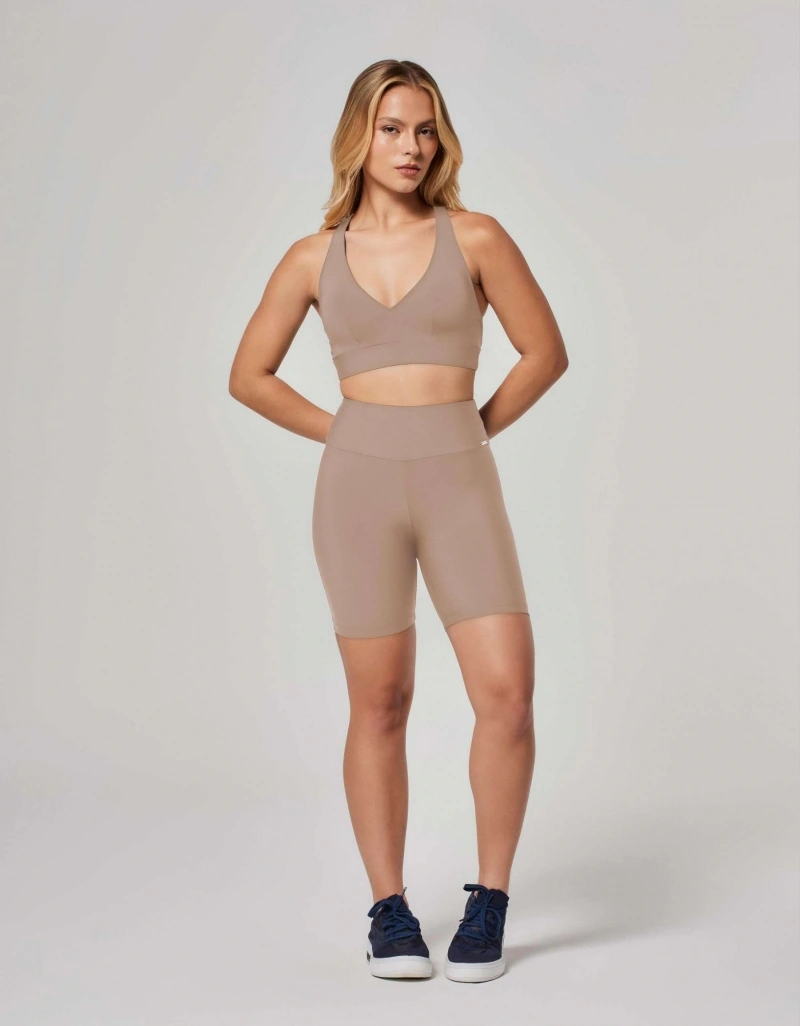 Vestem - Bermuda Shape Up Sense Bege Amêndoa - BER264.ESS.C0707