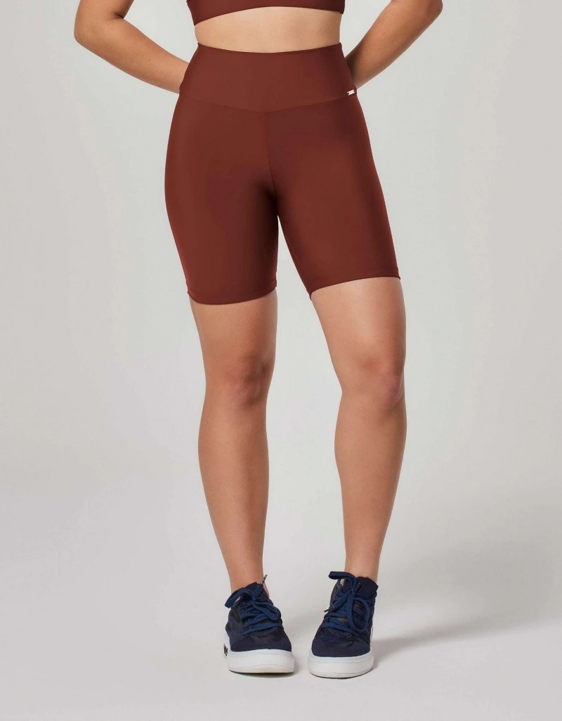 Vestem - Shape Up Sense Shorts Espresso Brown - BER264.ESS.C0685