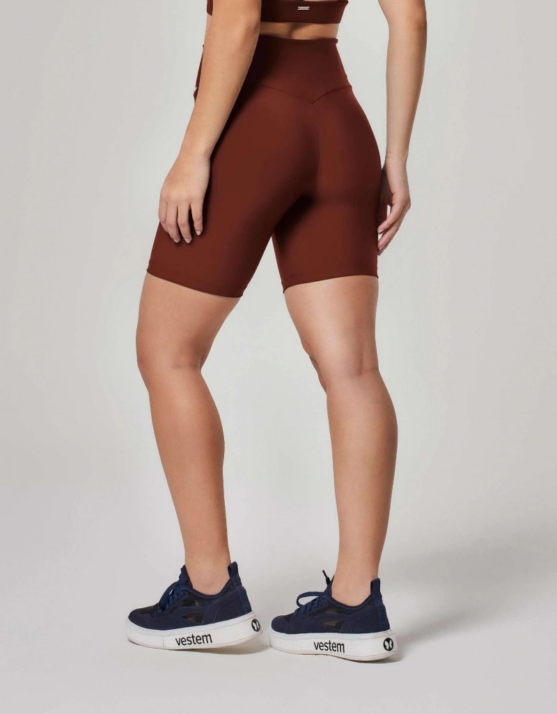 Vestem - Shape Up Sense Shorts Espresso Brown - BER264.ESS.C0685