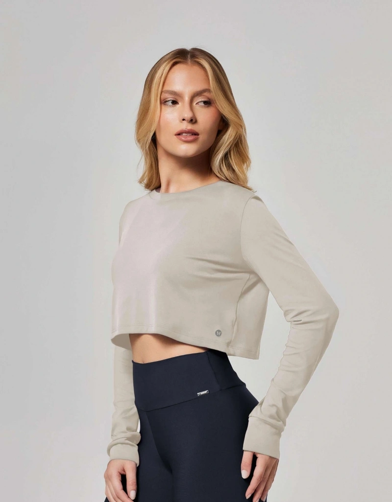 Vestem - Long Sleeve Shirt Dry Fit Set Off White - BML494.ESS.C0294