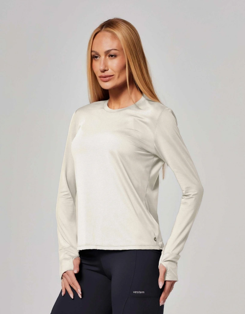 Vestem - Sense Off White Long Sleeve Shirt - BML504.ESS.C0294