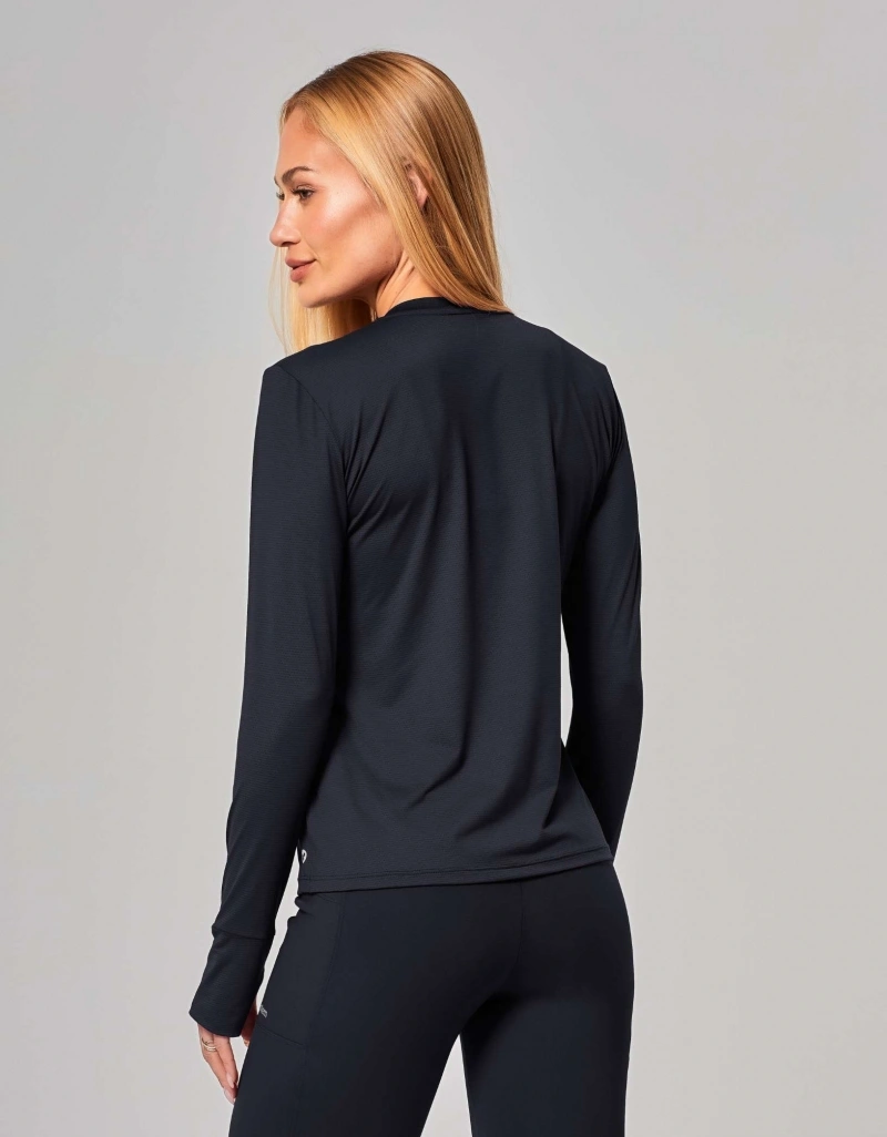 Vestem - Blusa Manga Longa Sense Preto - BML504.ESS.C0002