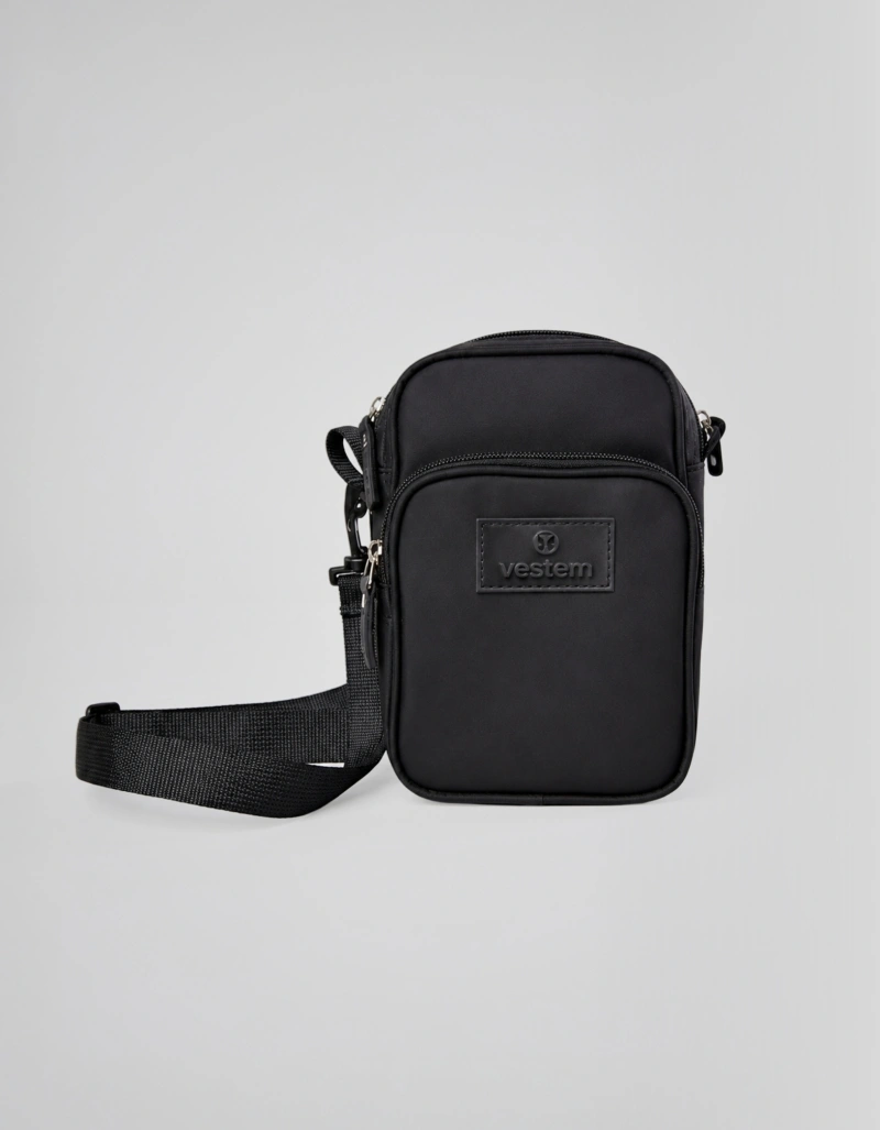 Vestem - Black Shoulder Bag - BOL63.C0002