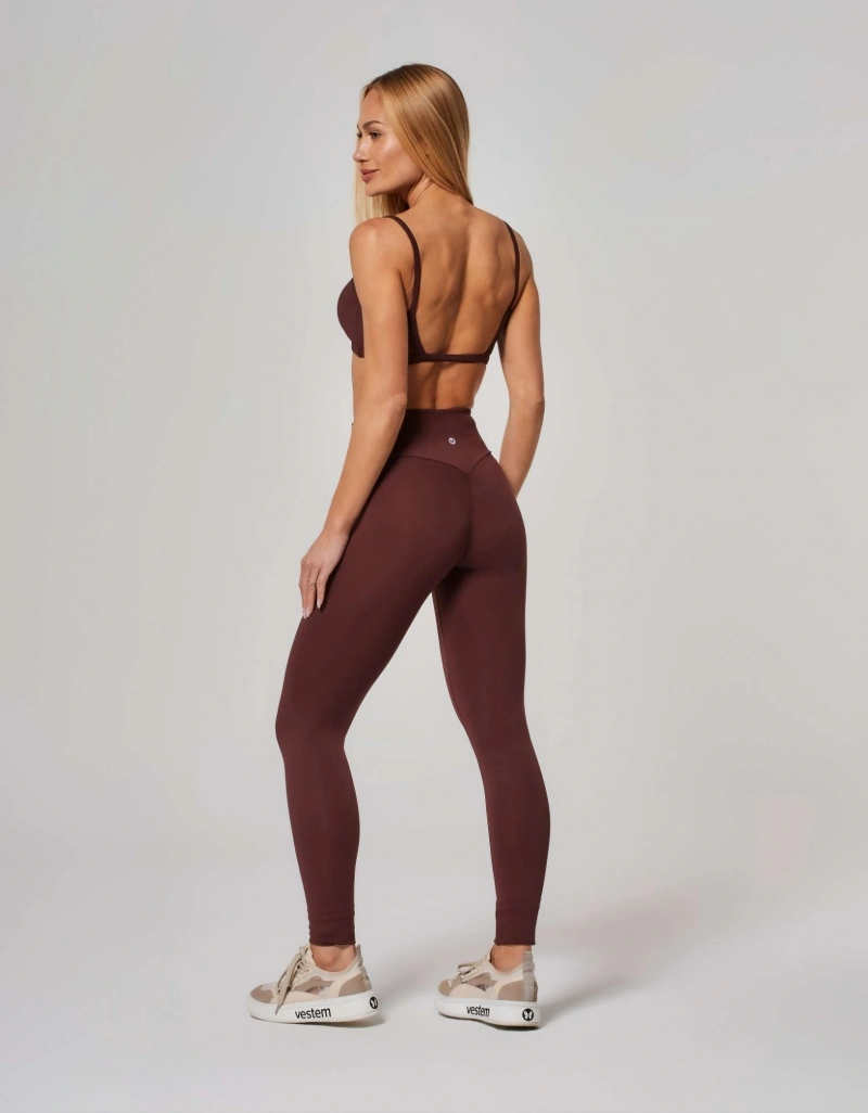 Vestem - Invisible Push-Up Leggings, Magic Brown Leather - FS1581.ESS.C0711