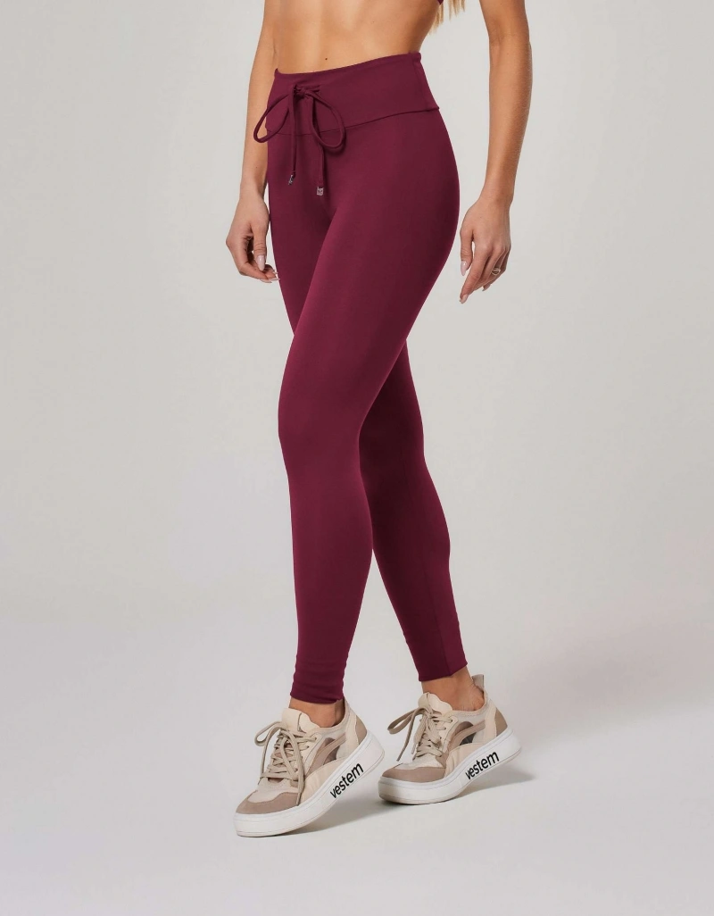 Vestem - Invisible Push-Up Leggings Magic Red Wine - FS1581.ESS.C0667