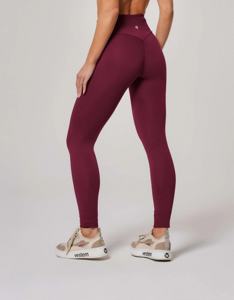 Vestem - Invisible Push-Up Leggings Magic Red Wine - FS1581.ESS.C0667