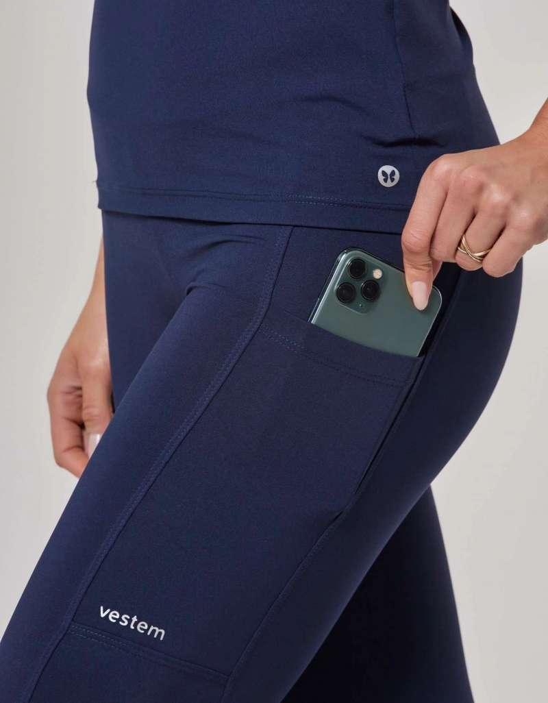 Vestem - Leggings Good Pockets Dream Navy Darkness - FS1606.ESS.C0173