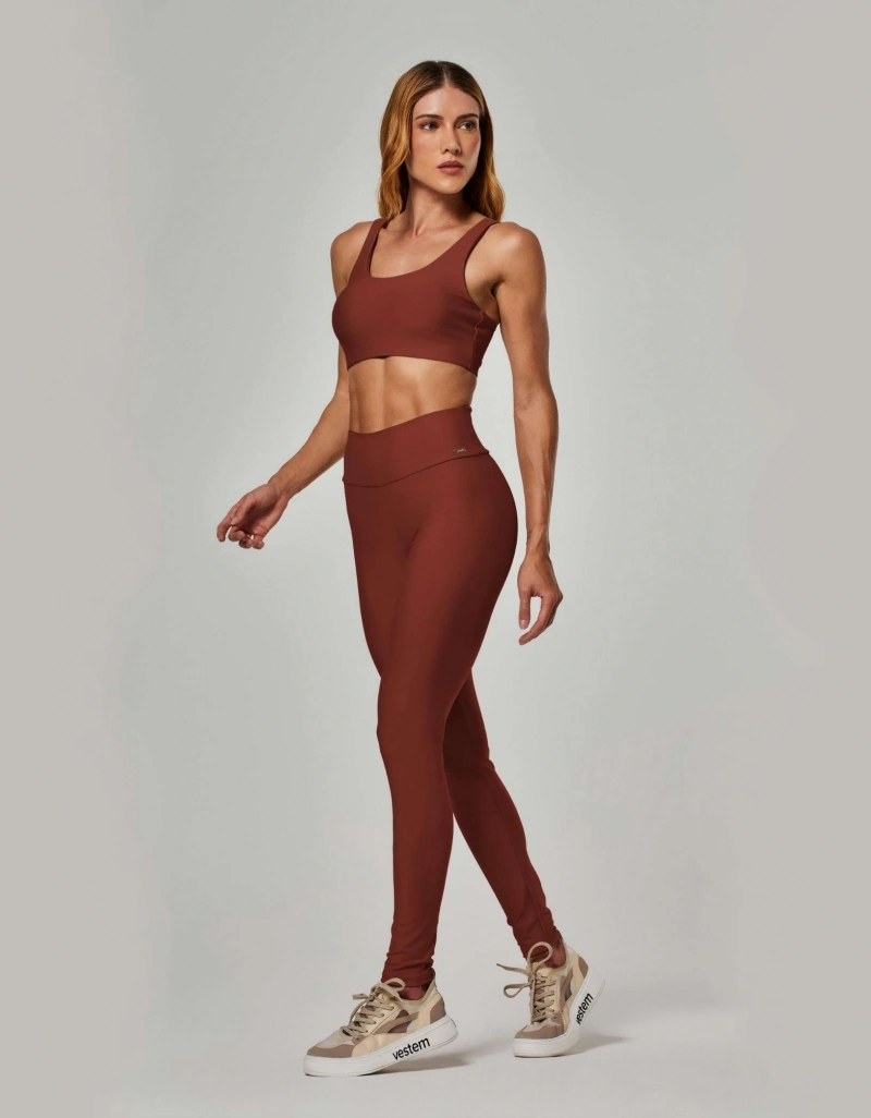 Vestem - Shape Up Sense Leggings Espresso Brown - FS1607.ESS.C0685