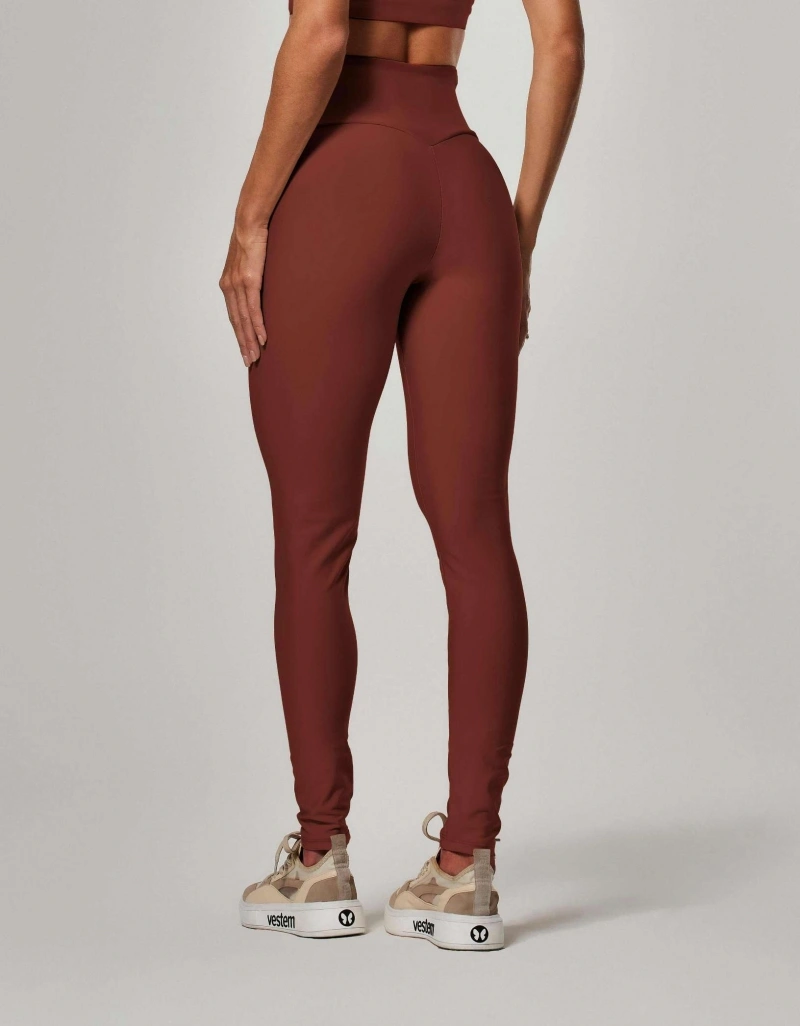 Vestem - Shape Up Sense Leggings Espresso Brown - FS1607.ESS.C0685