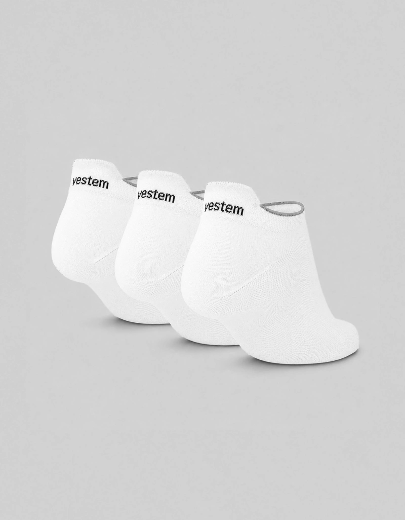 Vestem - Kit C/3 Meia Puxador Vestem Branco - KITMEI21.C0001