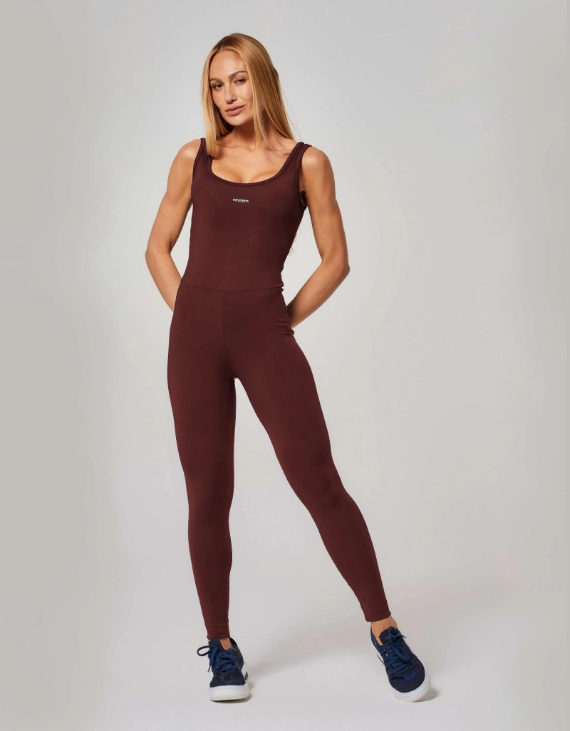 Vestem - Macacão Ana Marrom Couro - MAC307.ESS.C0711