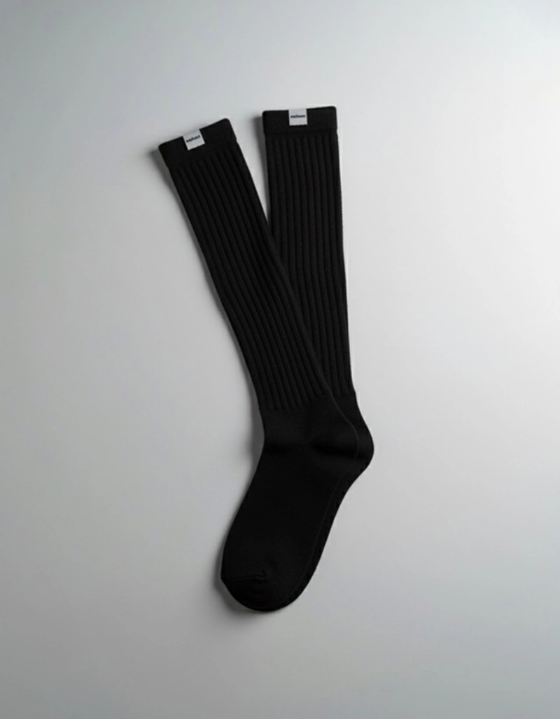 Vestem - Ribbed Socks with Vestem Black Label - MEI22.C0002