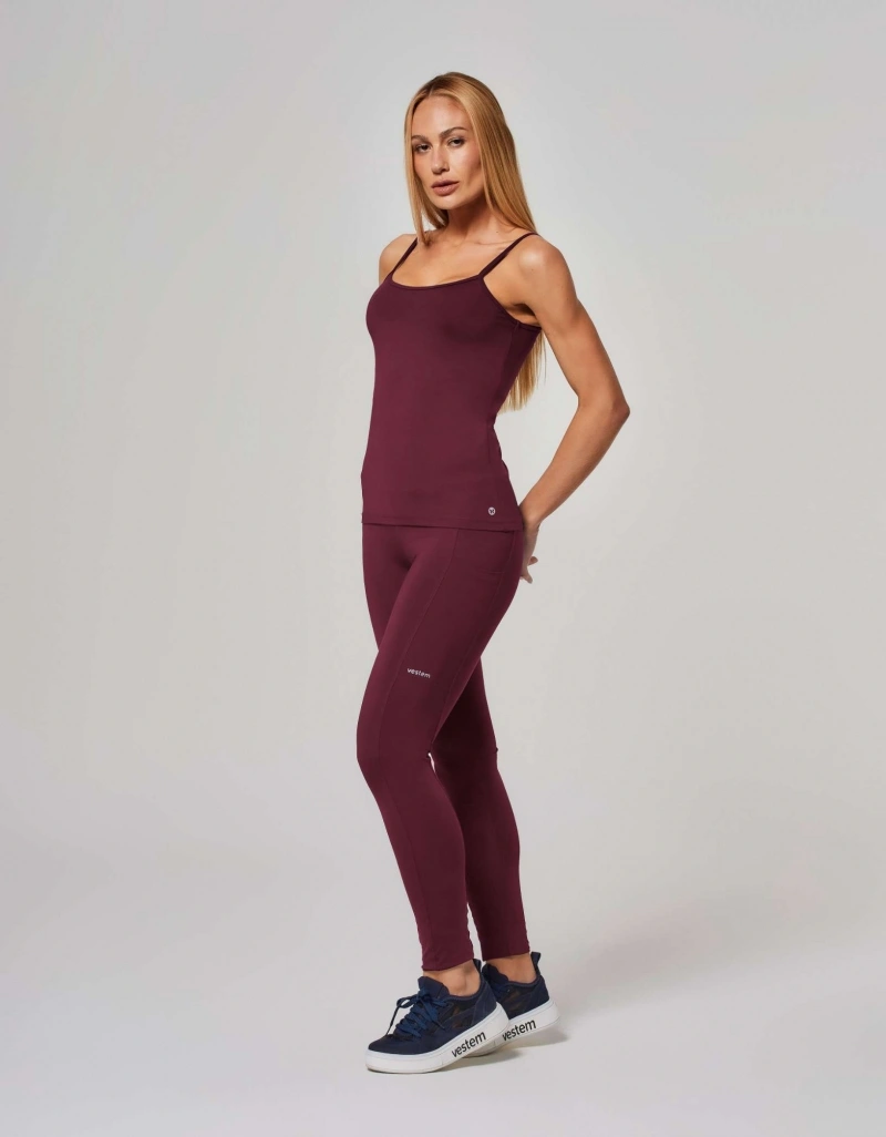 Vestem - Tank Shirt Life Red Wine - REG53.ESS.C0667