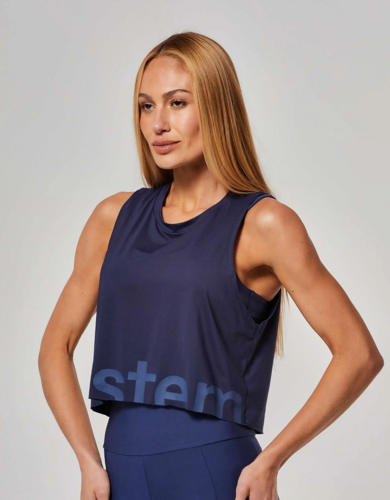 Vestem - Regata Dry Fit com Silk Calm Marinho Escuridão - REG829.ESS.C0173