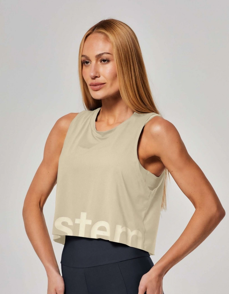 Vestem - Tank Shirt Dry Fit with Silk Calm Off White - REG829.ESS.C0294