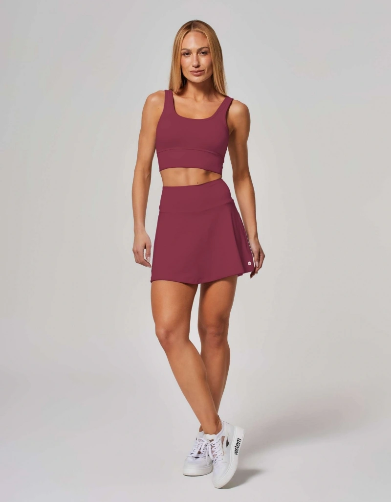 Vestem - Amelia Red Wine Skirt - SA177.ESS.C0667