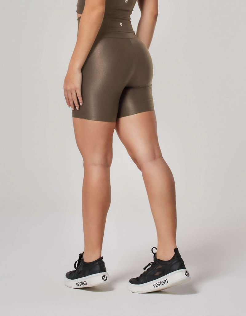 Vestem - Shine Beige Egypt Shorts with Pockets - SH730.ESS.C0438