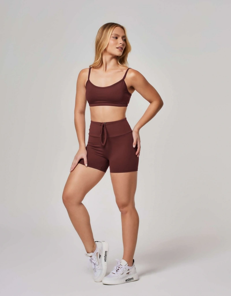 Vestem - Invisible Push-Up Shorts Magic Brown Leather - SH764.ESS.C0711