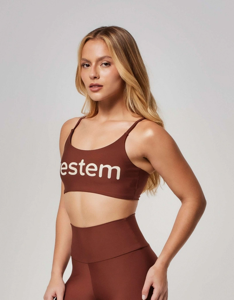 Vestem - Top Medium Support Ambassadors Brown Espresso - TOP1154.ESS.C0685