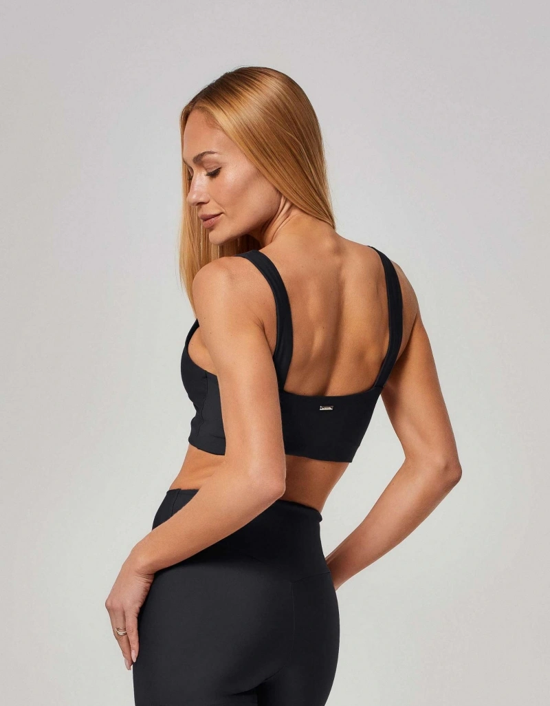 Vestem - Top Média Sustentação Sense Preto - TOP1271.ESS.C0002