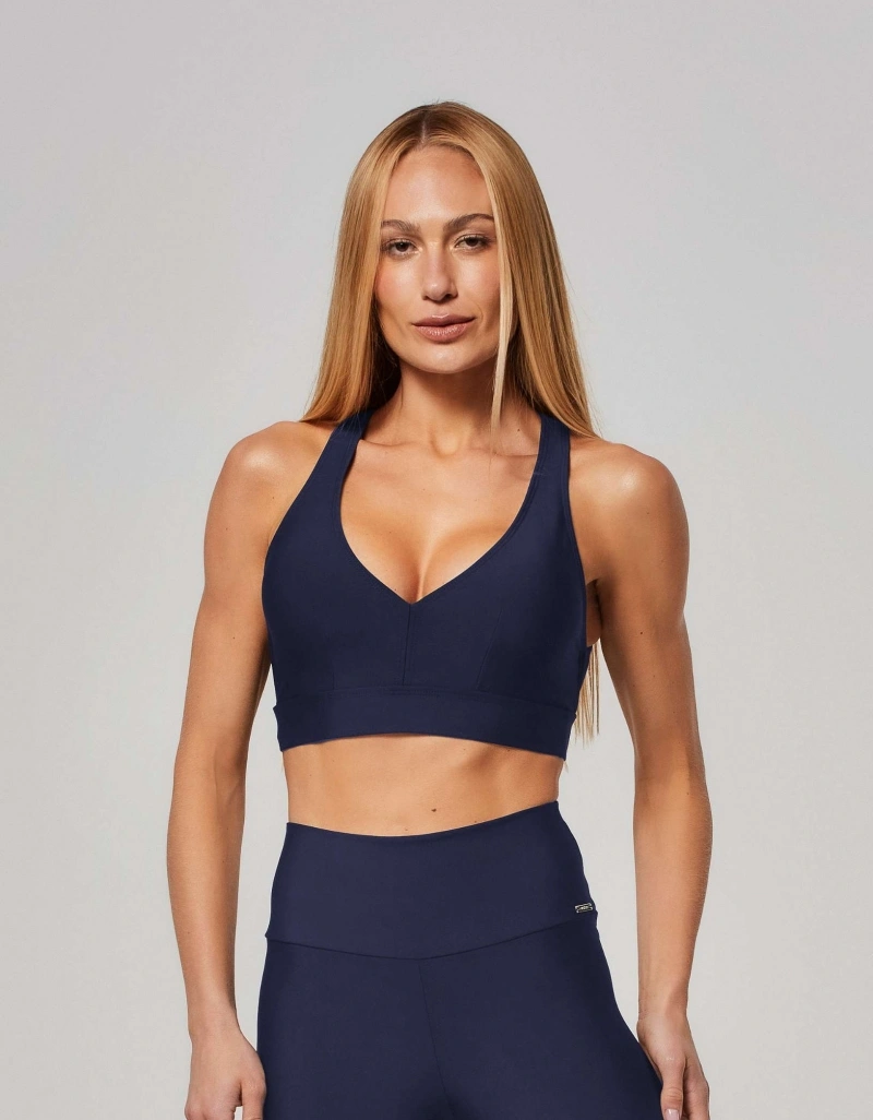 Vestem - Top Alta Sustentação Carioca Marinho Escuridão - TOP1293.ESS.C0173