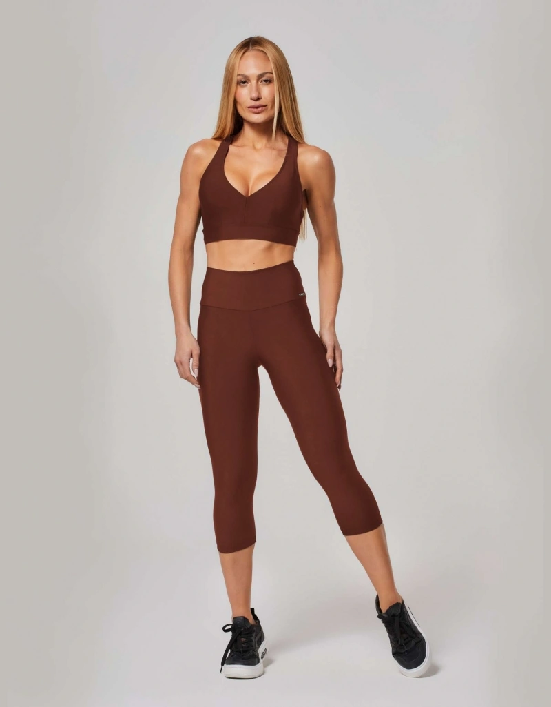 Vestem - Sports bra High Support Carioca Brown Espresso - TOP1293.ESS.C0685
