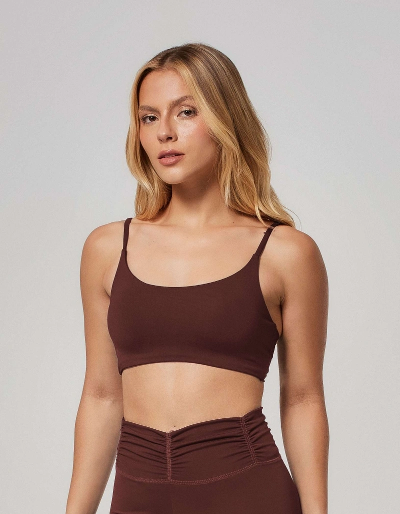 Vestem - Top Leve Support Park Brown Leather - TOP678.ESS.C0711