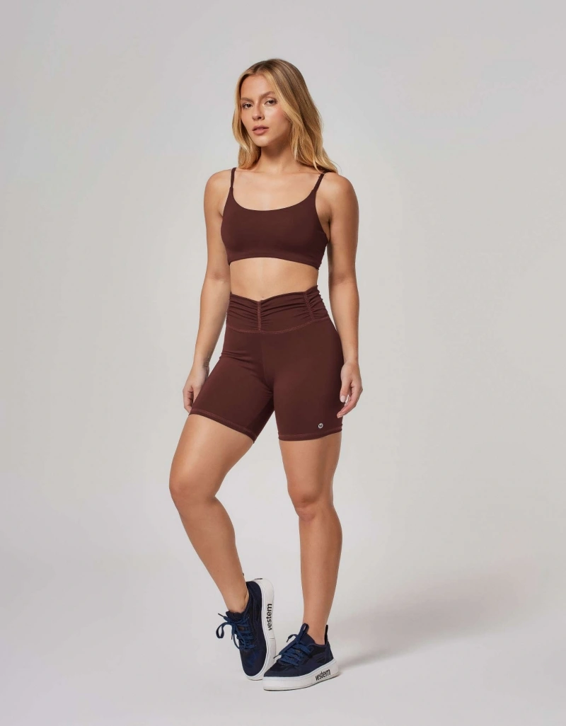 Vestem - Top Leve Support Park Brown Leather - TOP678.ESS.C0711