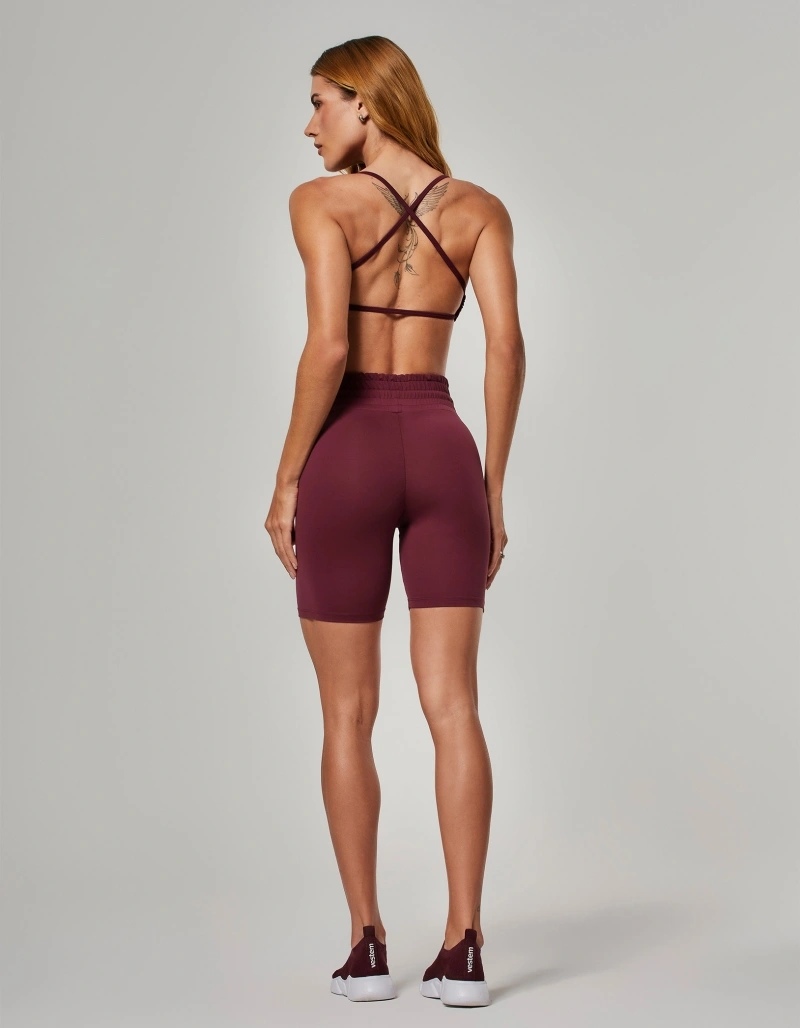 Vestem - Zara Invisible Push-Up Shorts, Wine Red - BER267.O26.C0667
