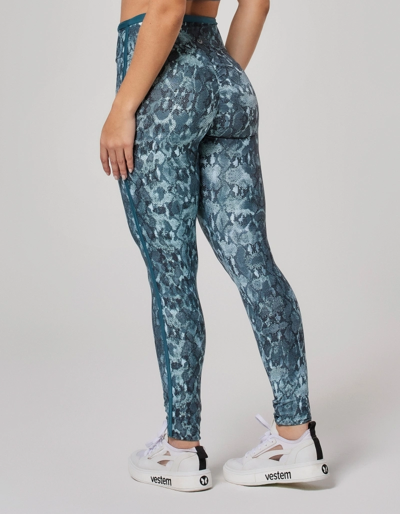Vestem - Legging Empina Invisível Estampada Vivid Enchant Verde Esmeralda - FS1585.O26.E1373.O26