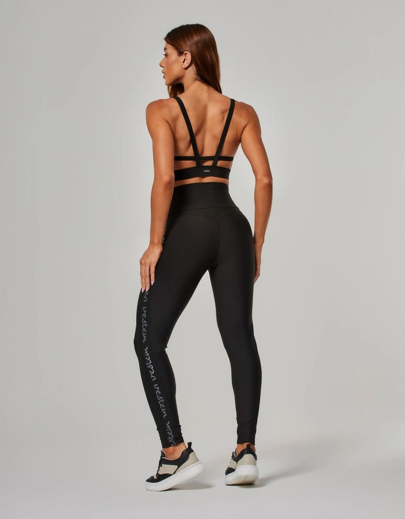 Vestem - Shape Up Legging with Silk Nix Black - FS1590.O26.C0002