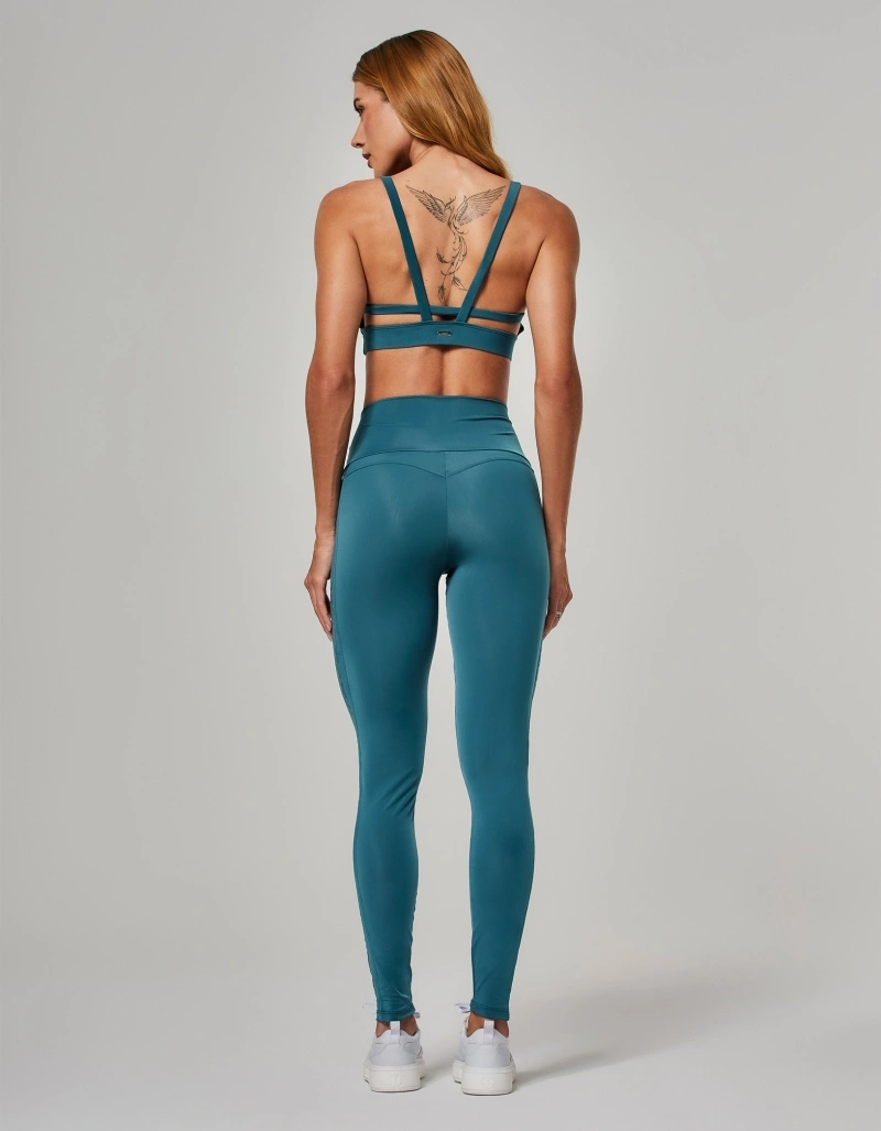 Vestem - Shape Up Legging with Silk Nix Emerald Green - FS1590.O26.C0706