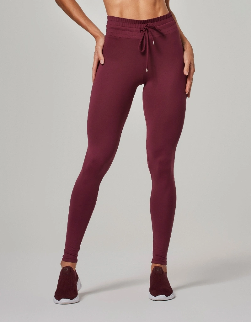 Vestem - Zara Wine Red Invisible Push-Up Leggings - FS1613.O26.C0667