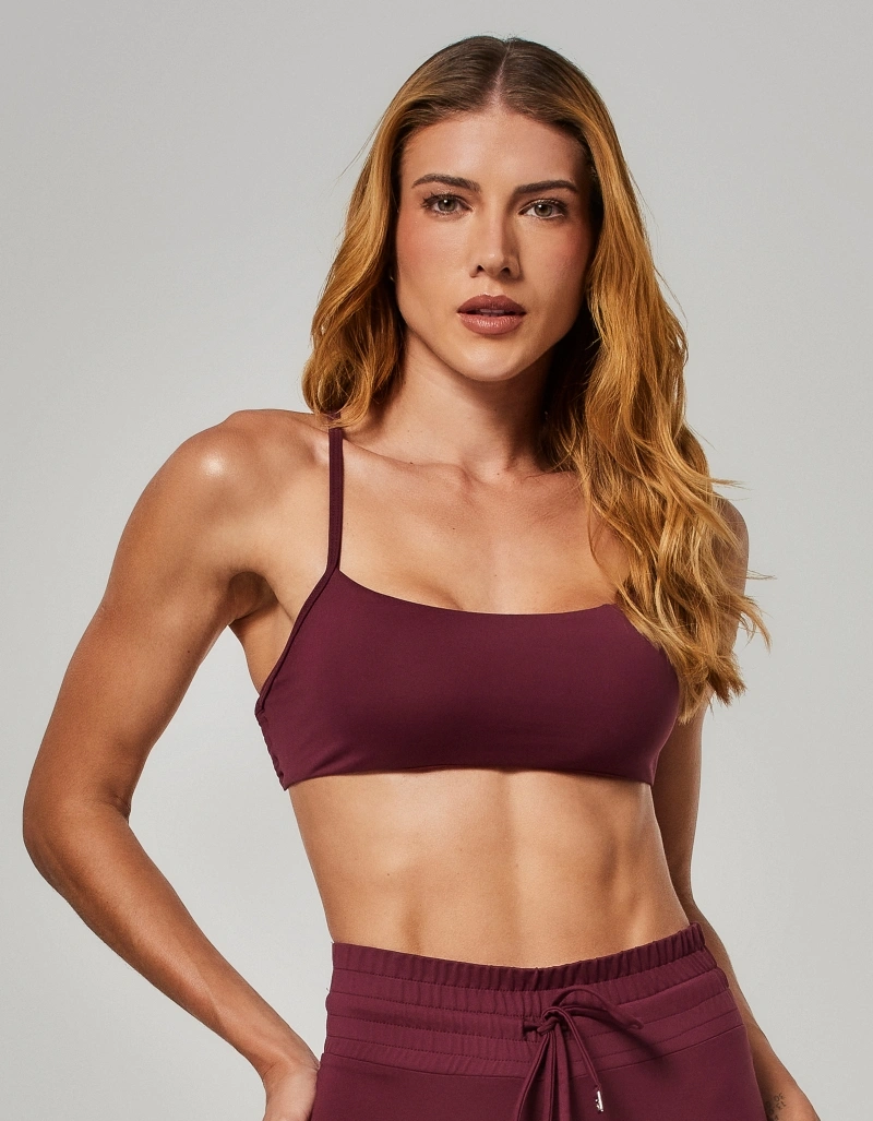 Vestem - Zara Wine Red Lightweight Support Top - TOP1280.O26.C0667