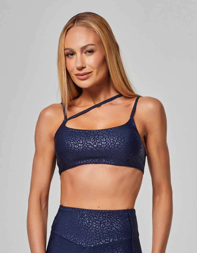 Vestem - Top Leve Sustentamento Heather Marinho Escuridão - TOP1281.O26.C0173