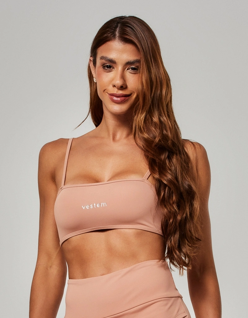 Vestem - Lightweight Support Top Lyra Nude Vintage - TOP1292.O26.C0712