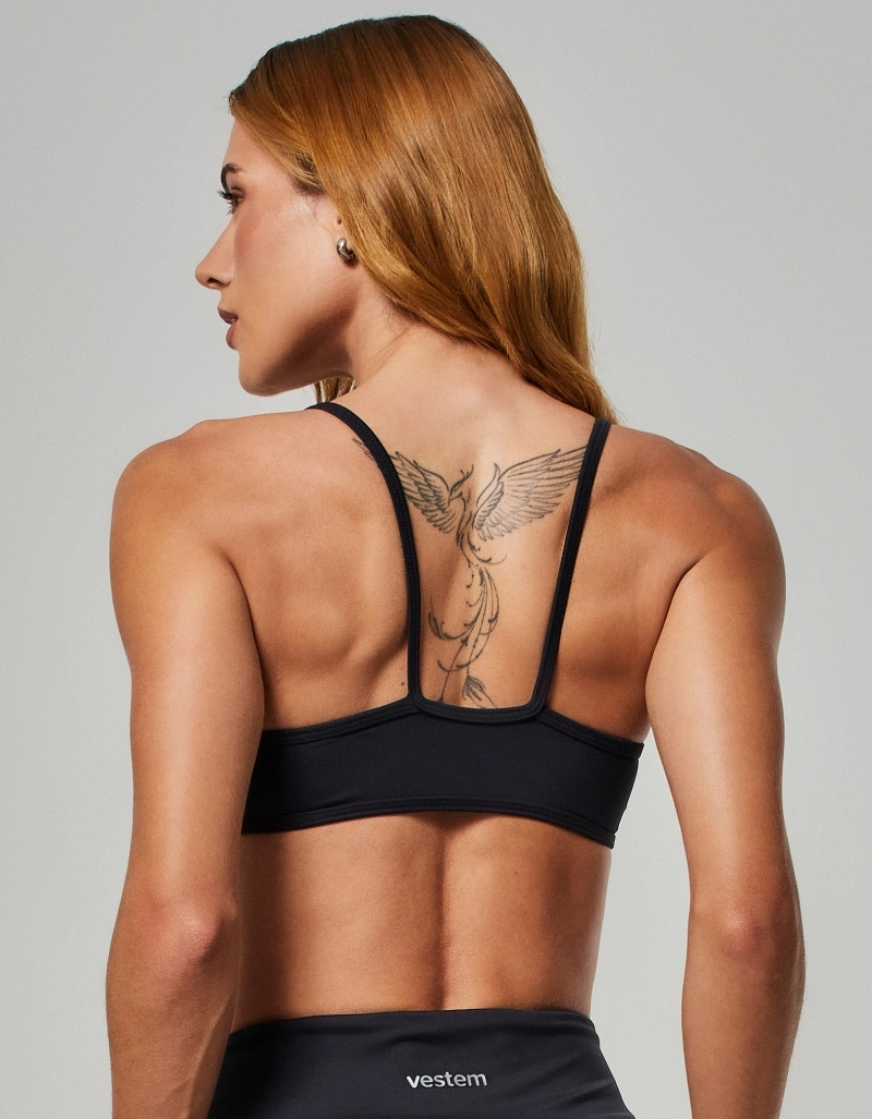 Vestem - Top Leve Sustentação Lyra Preto - TOP1292.O26.C0002