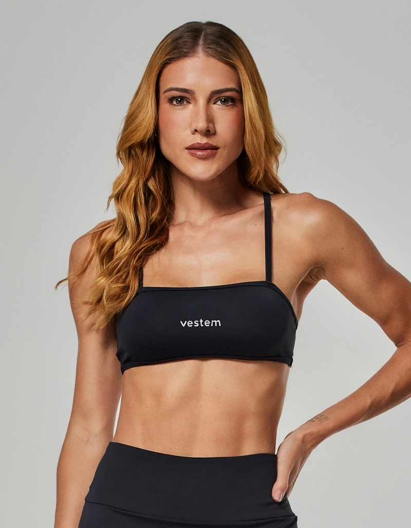 Vestem - Lyra Black Lightweight Support Top - TOP1292.O26.C0002