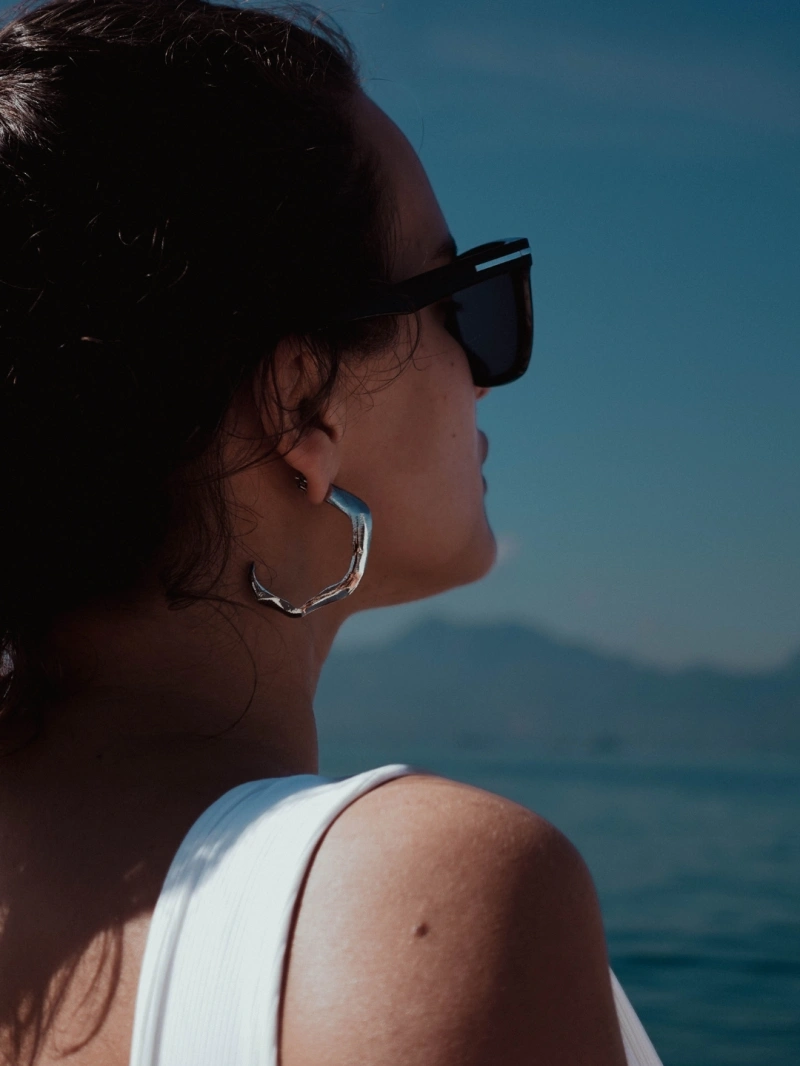 Salma - Wave Earrings - SALBRIONDPRA