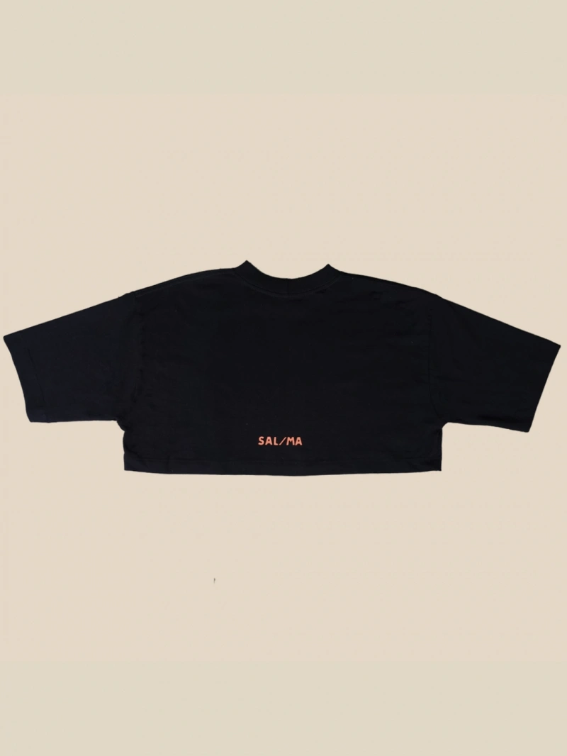 Salma - Cropped Surf Club Black - SALCROP1PRE