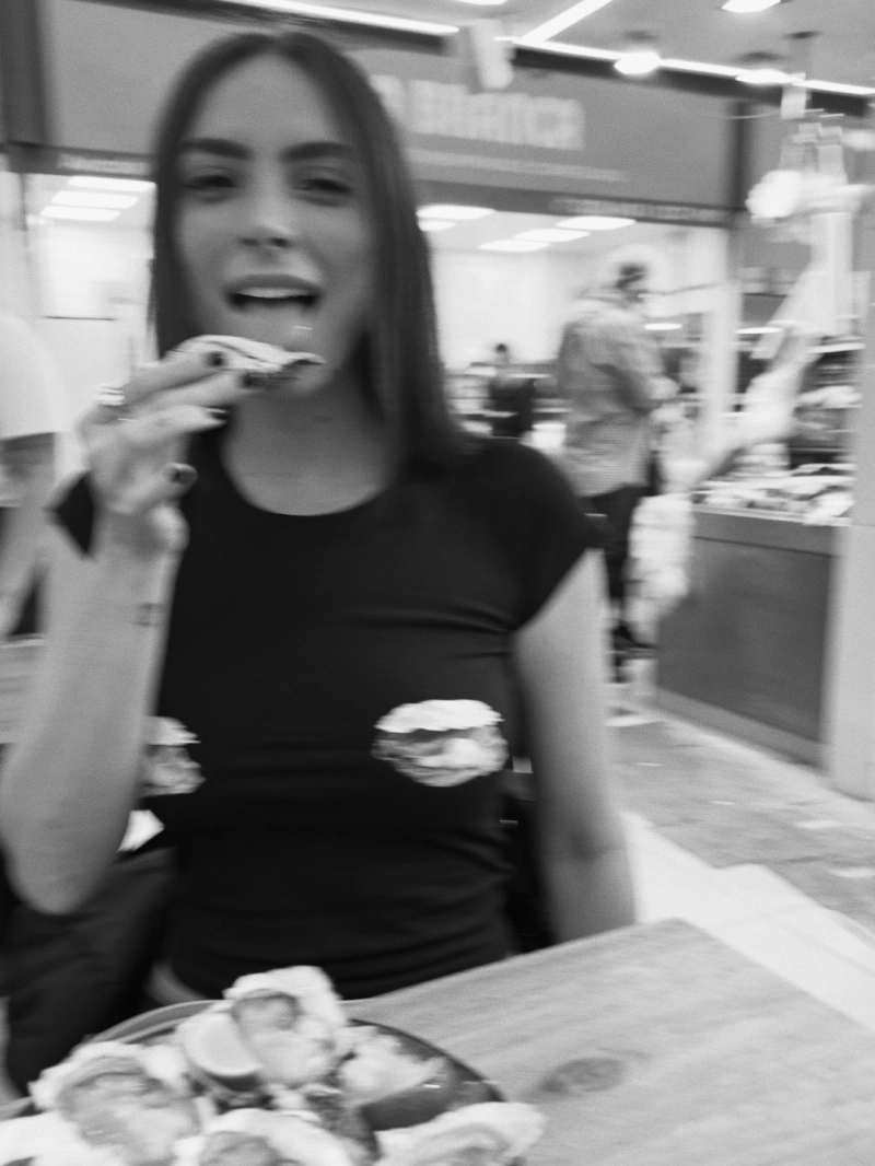 Salma - Baby Tee Oyster Black - SALBABE2PRE