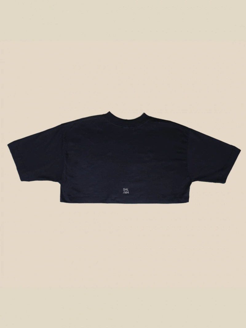 Salma - Cropped Estrela Preto - SALCROP2PRE