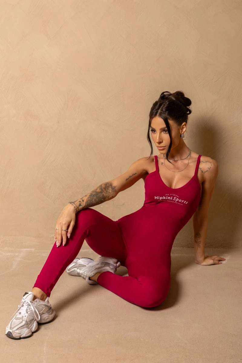 Hipkini - Jumpsuit Fitness In Motion Pink flare - 33331698