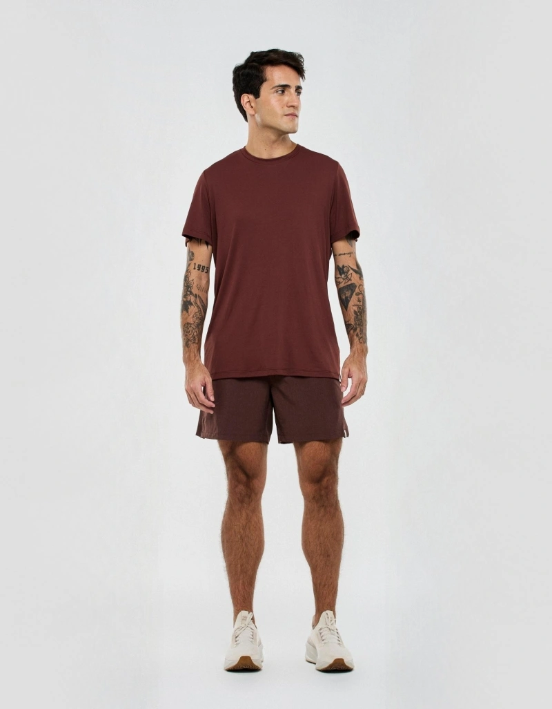VELOCITY - Camiseta Essentials Velocity Marrom Couro - CMCT49.SP.C0711