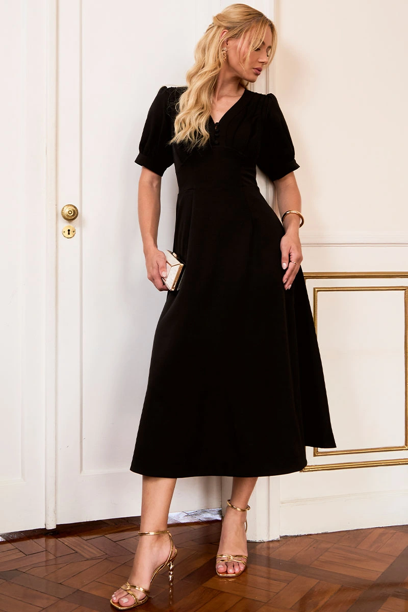 Miss Misses - Vestido Isaura Preto - 54745001