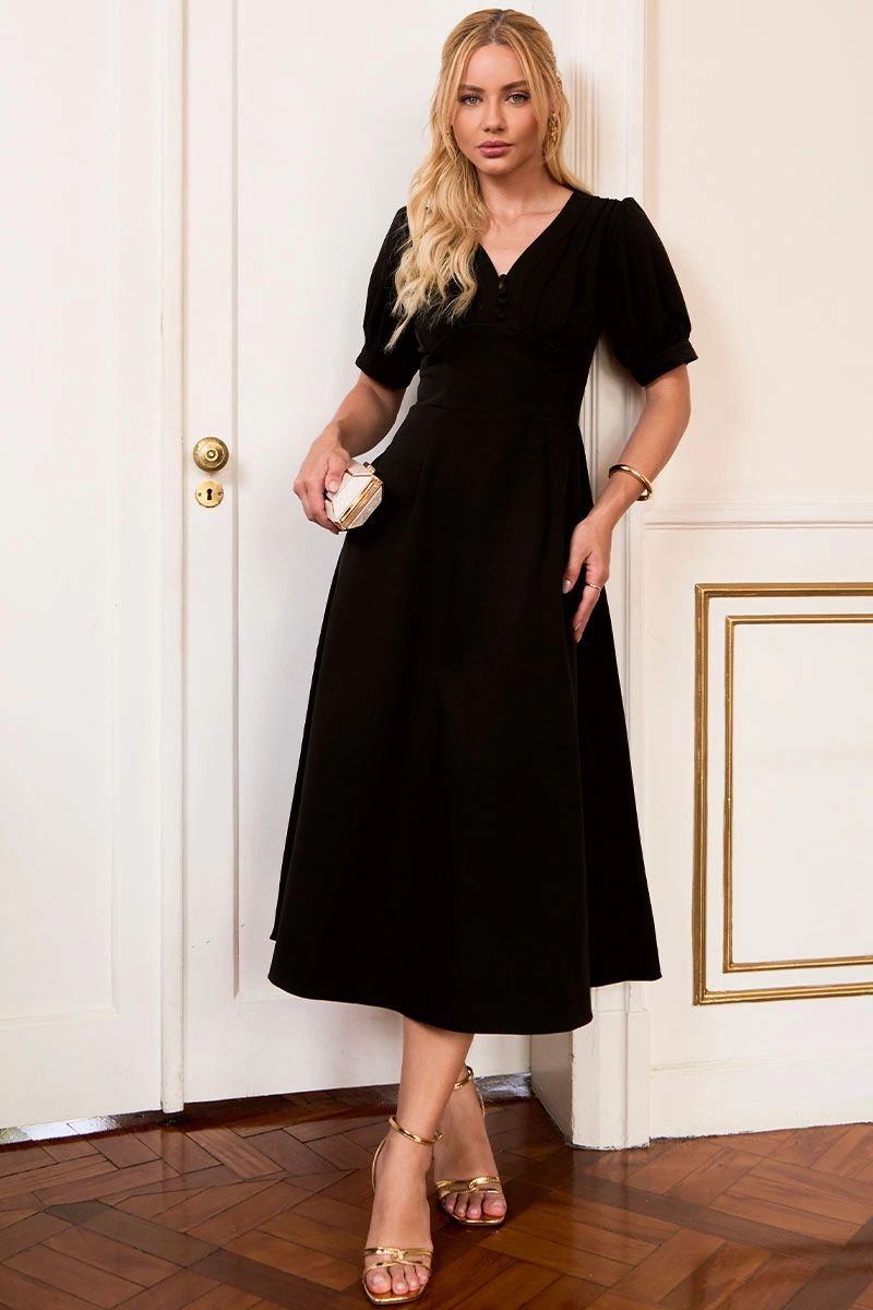 Miss Misses - Vestido Isaura Preto - 54745001