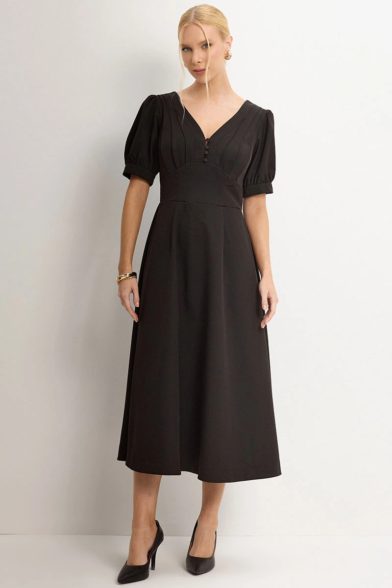 Miss Misses - Vestido Isaura Preto - 54745001