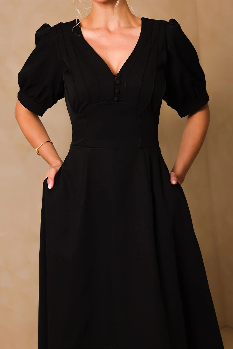 Miss Misses - Isaura Black Dress - 54745001
